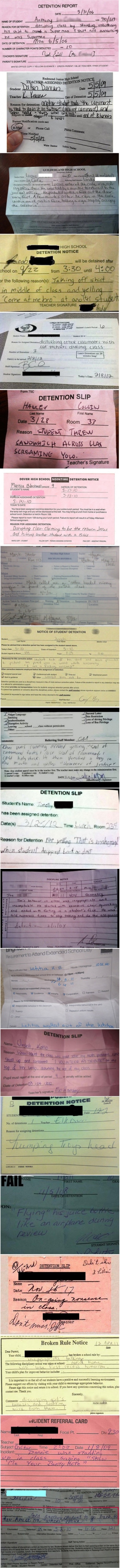 Detention Notes