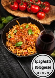 Spaghetti Bolognese - Dairy Free, Gluten Free, Freezer Friendly and Full of Yumminess! (Honestly, I make this almost weekly, it's crazy!)
